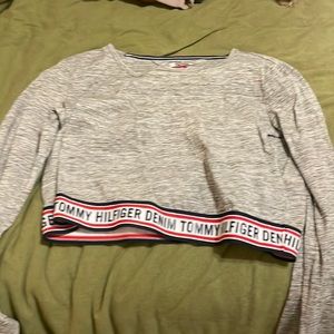 Tommy Hilfiger cropped long sleeve t